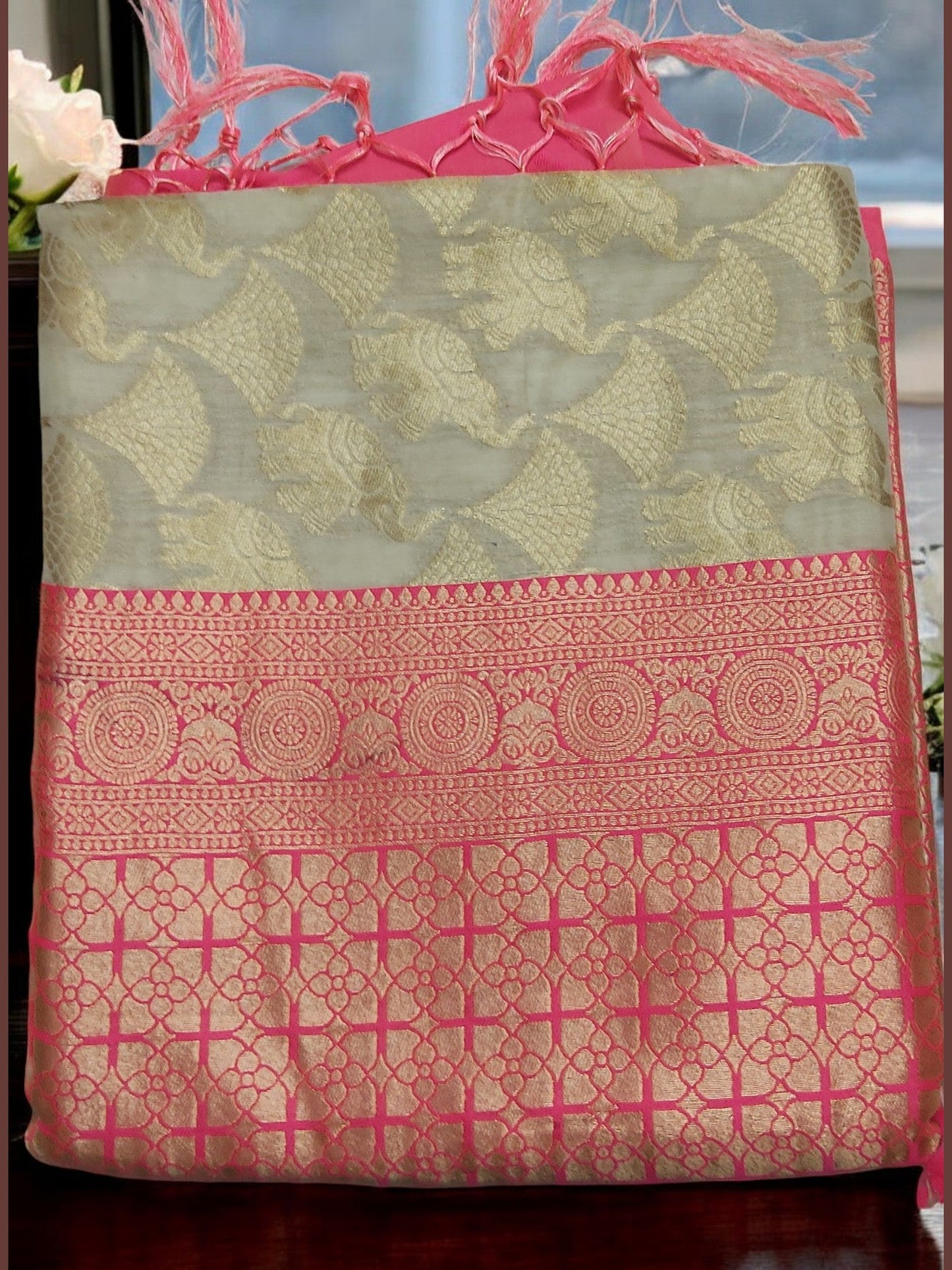 Linen-Cotton-Sarees
