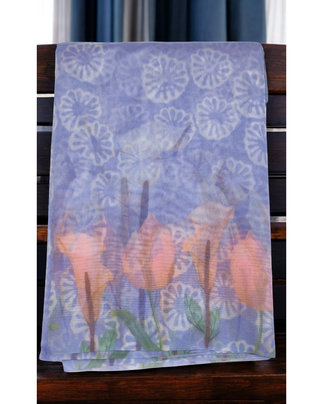 FloralGeorgetteSaree