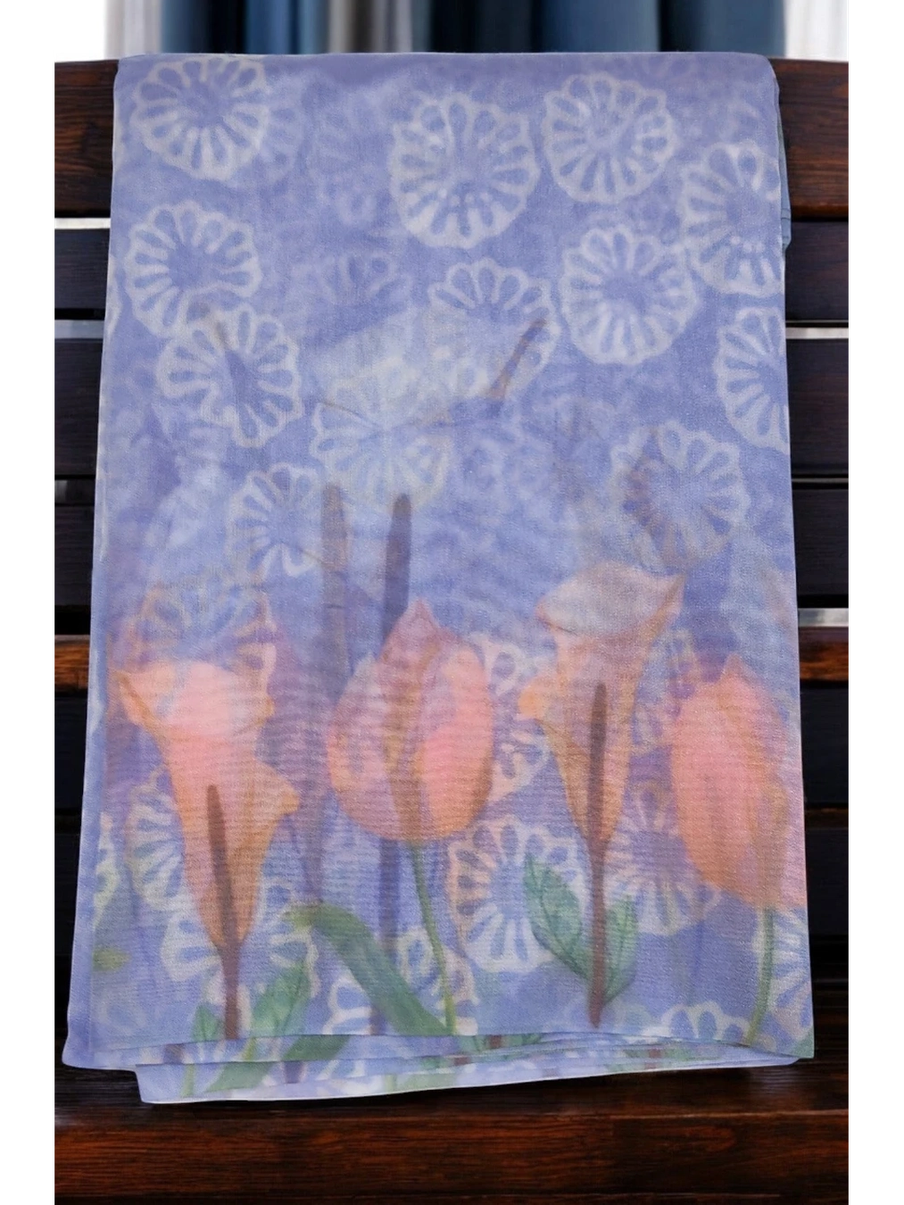 FloralGeorgetteSaree