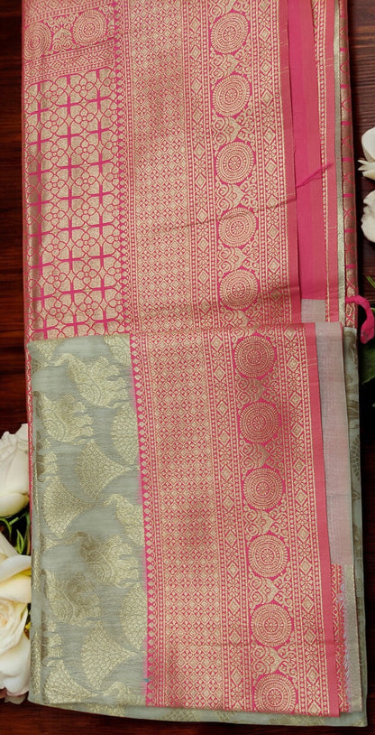 Linen-Cotton-Sarees