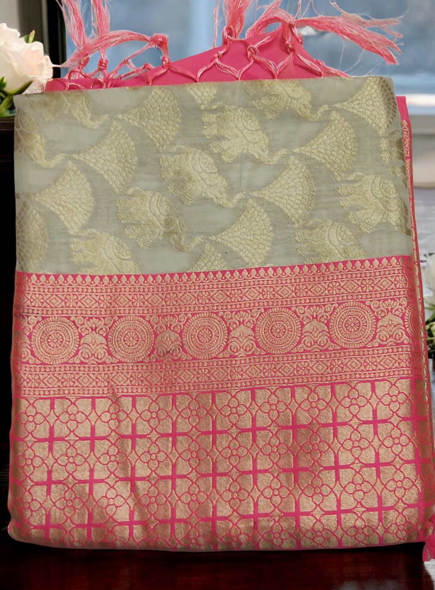 Linen-Cotton-Sarees