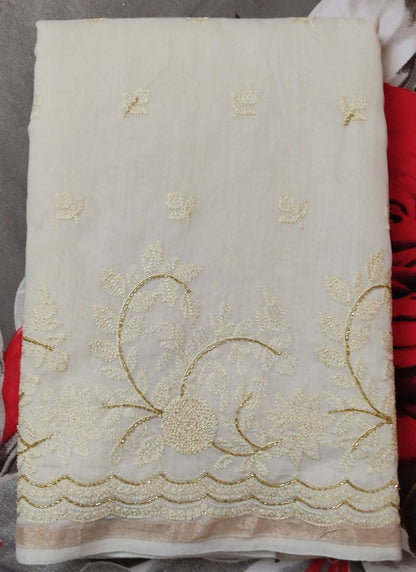 High-quality mercerized cotton sarees