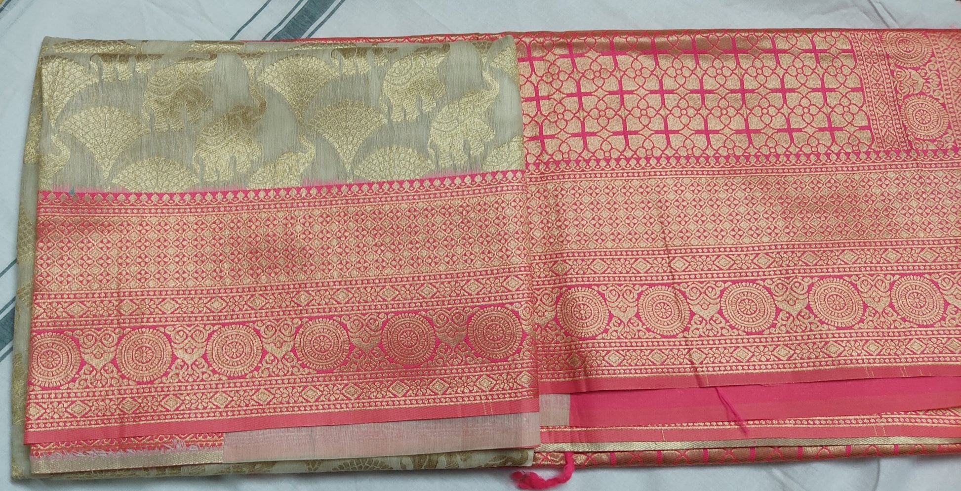 breathable linen sarees