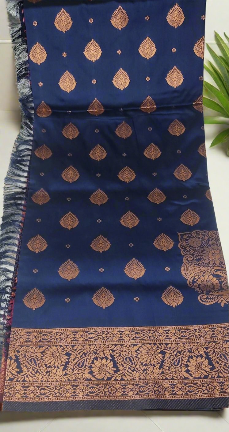 BLUE SILK SAREES