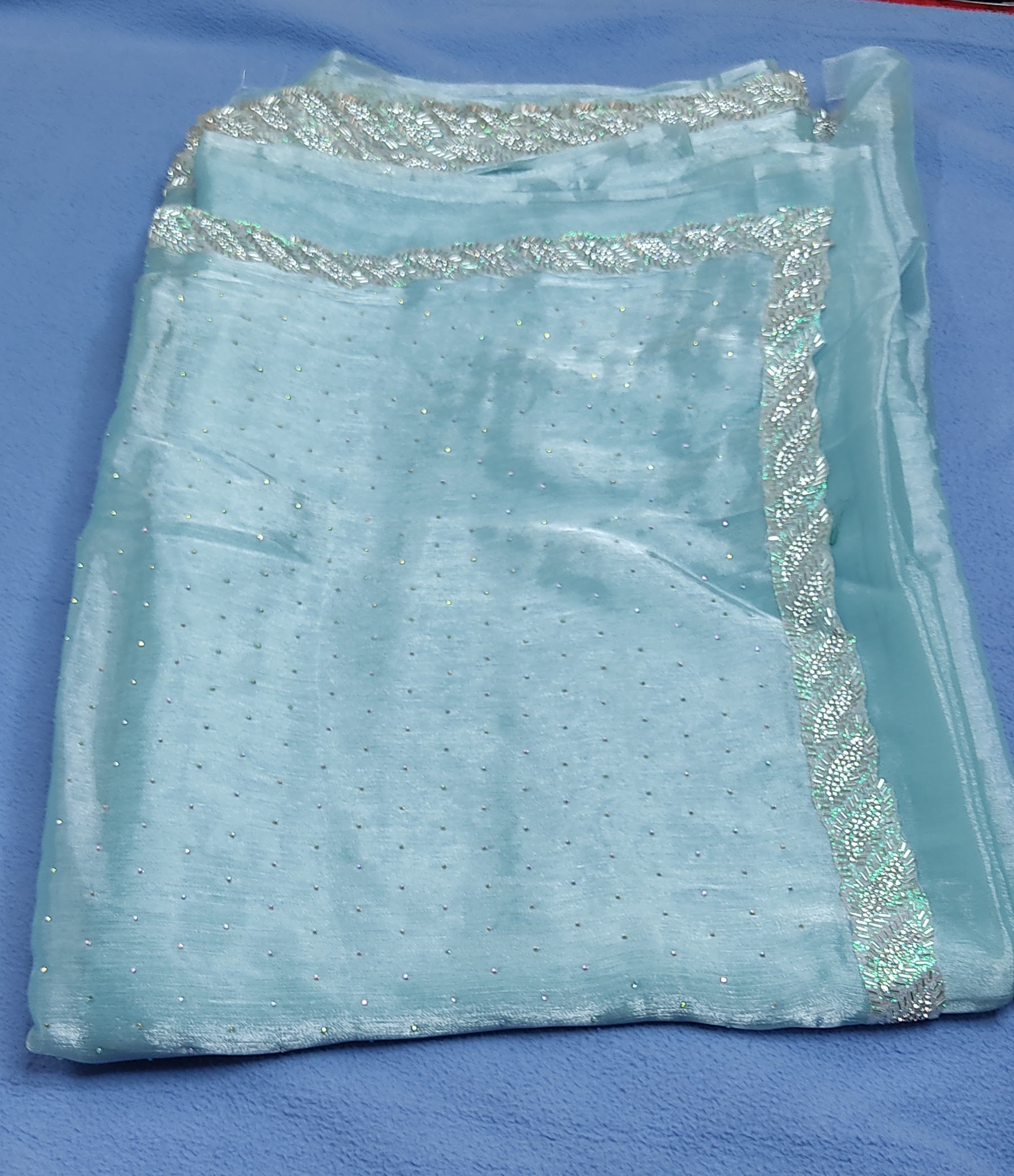 fancy organza sarees