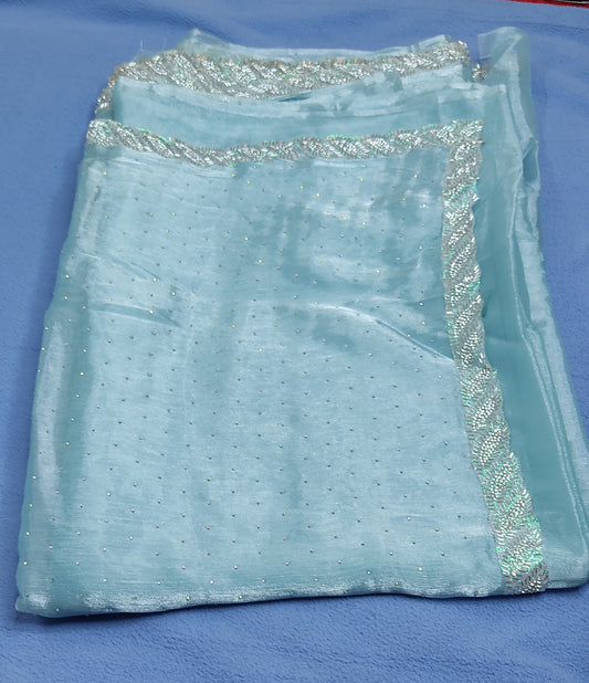 fancy organza sarees