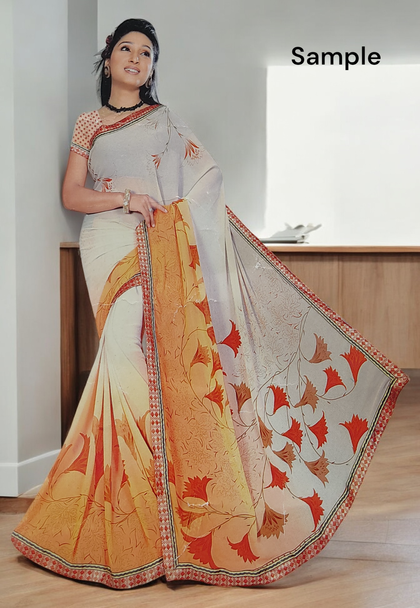 Designer Georgette Sarees