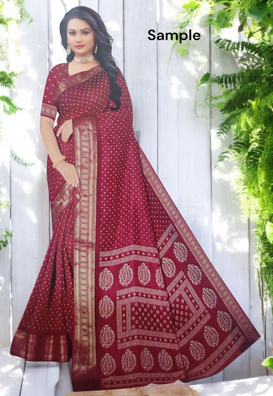 Affordable silk saree alternatives