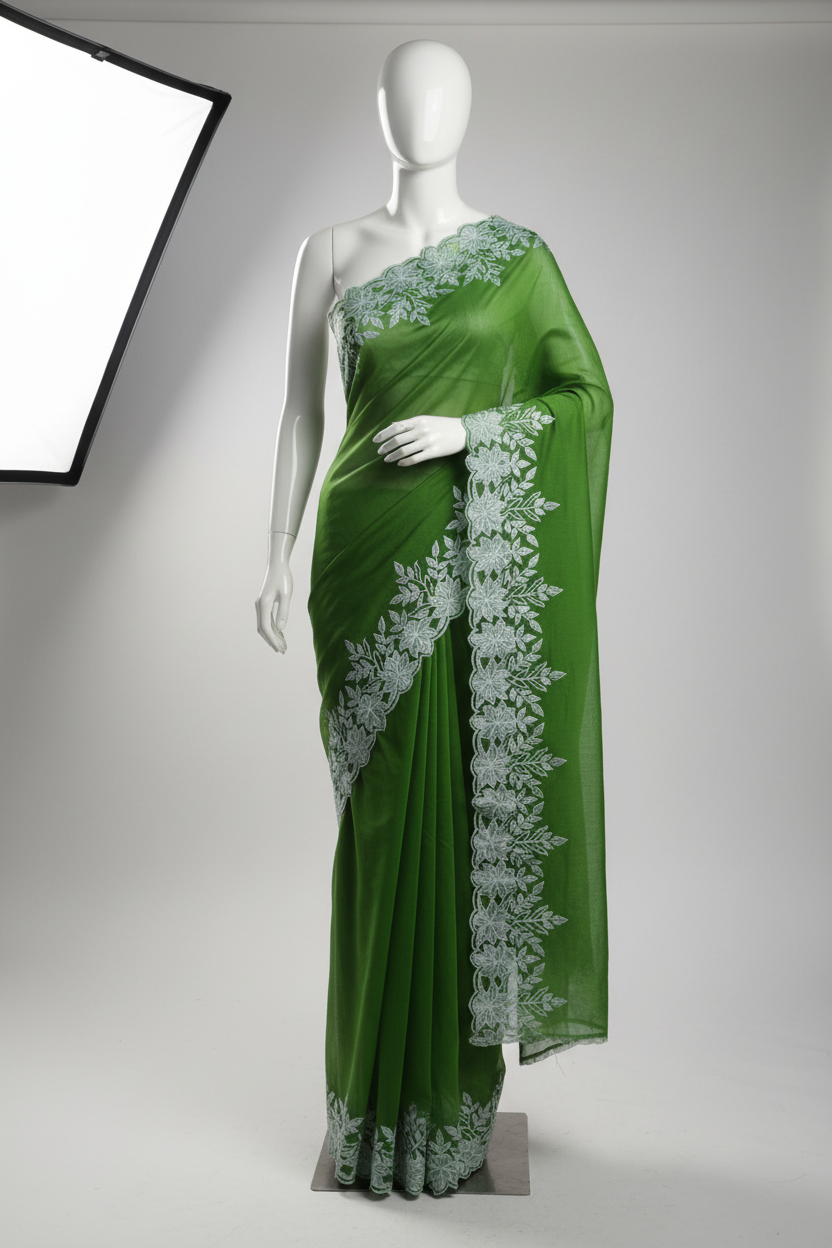 organza sarees
