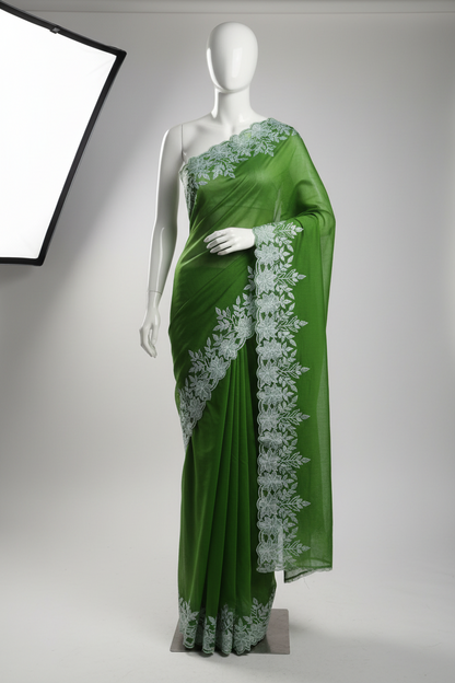 organza sarees