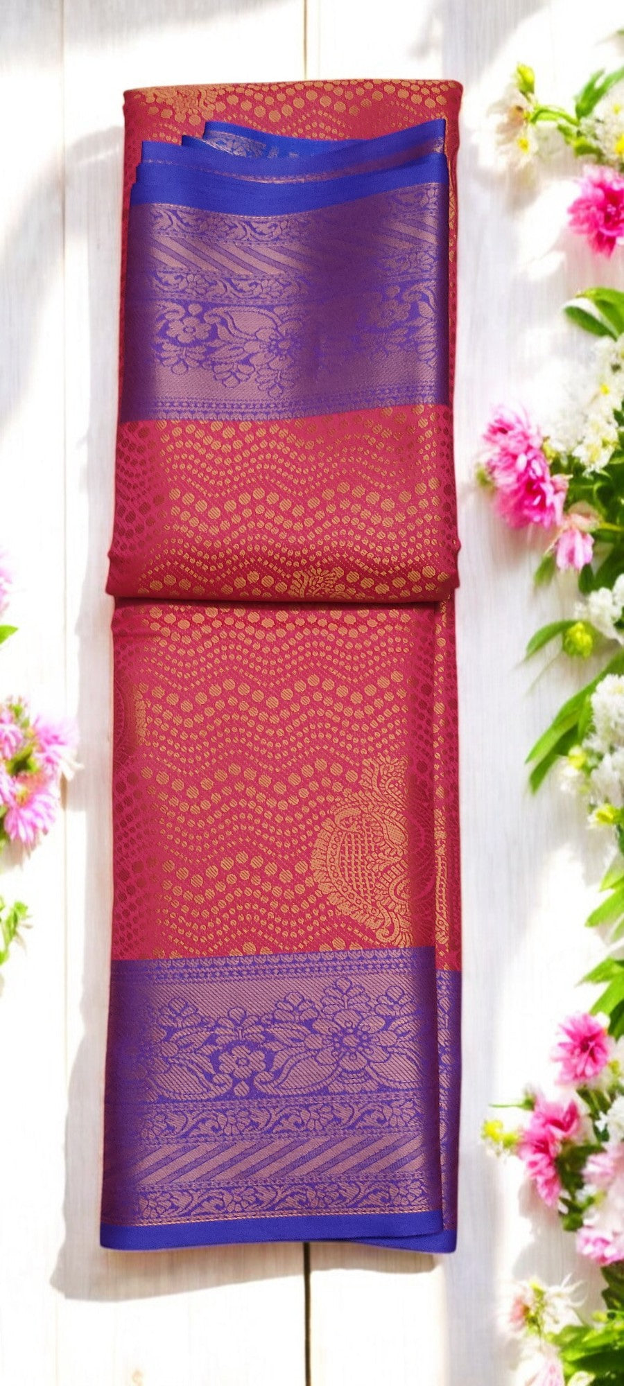 Designer art silk sarees by Pothys