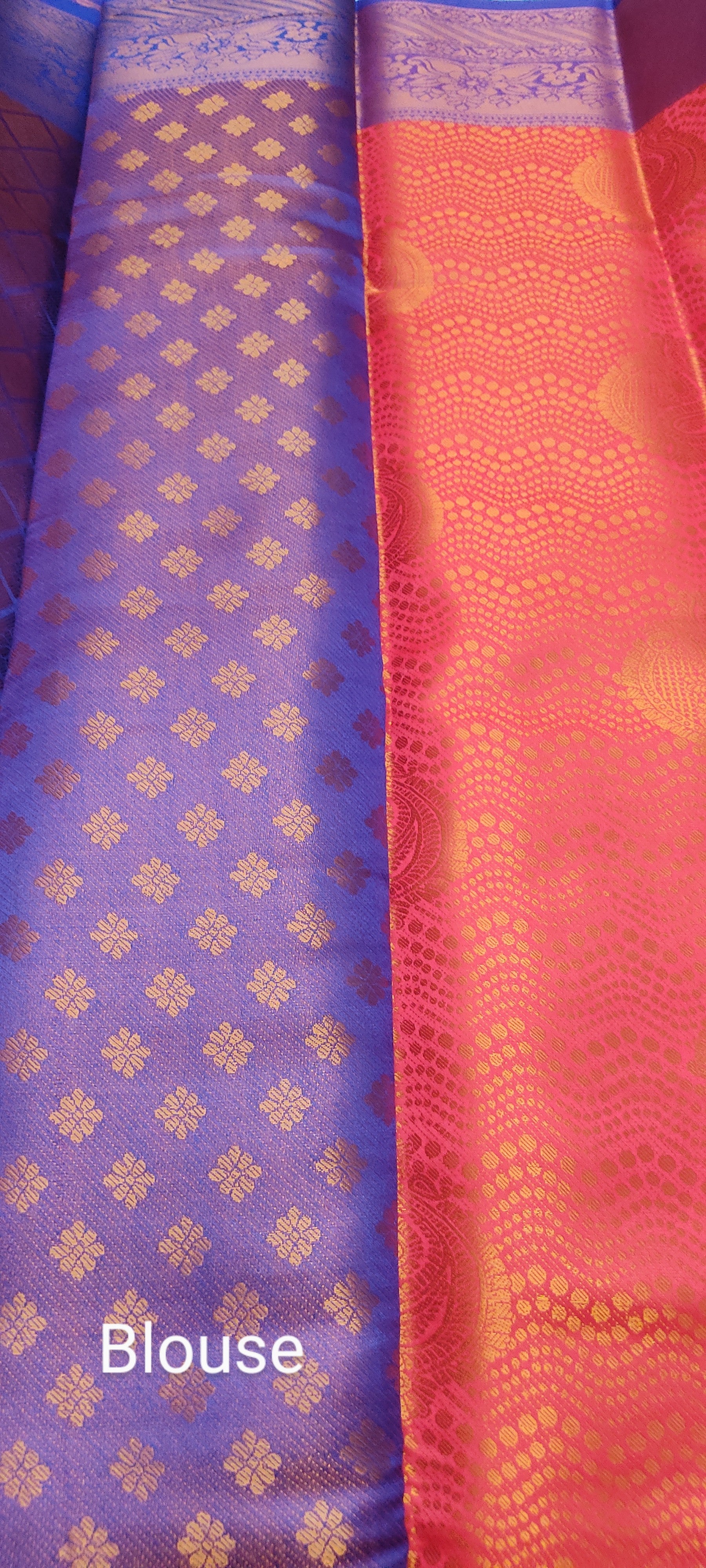 Designer art silk sarees by Pothys