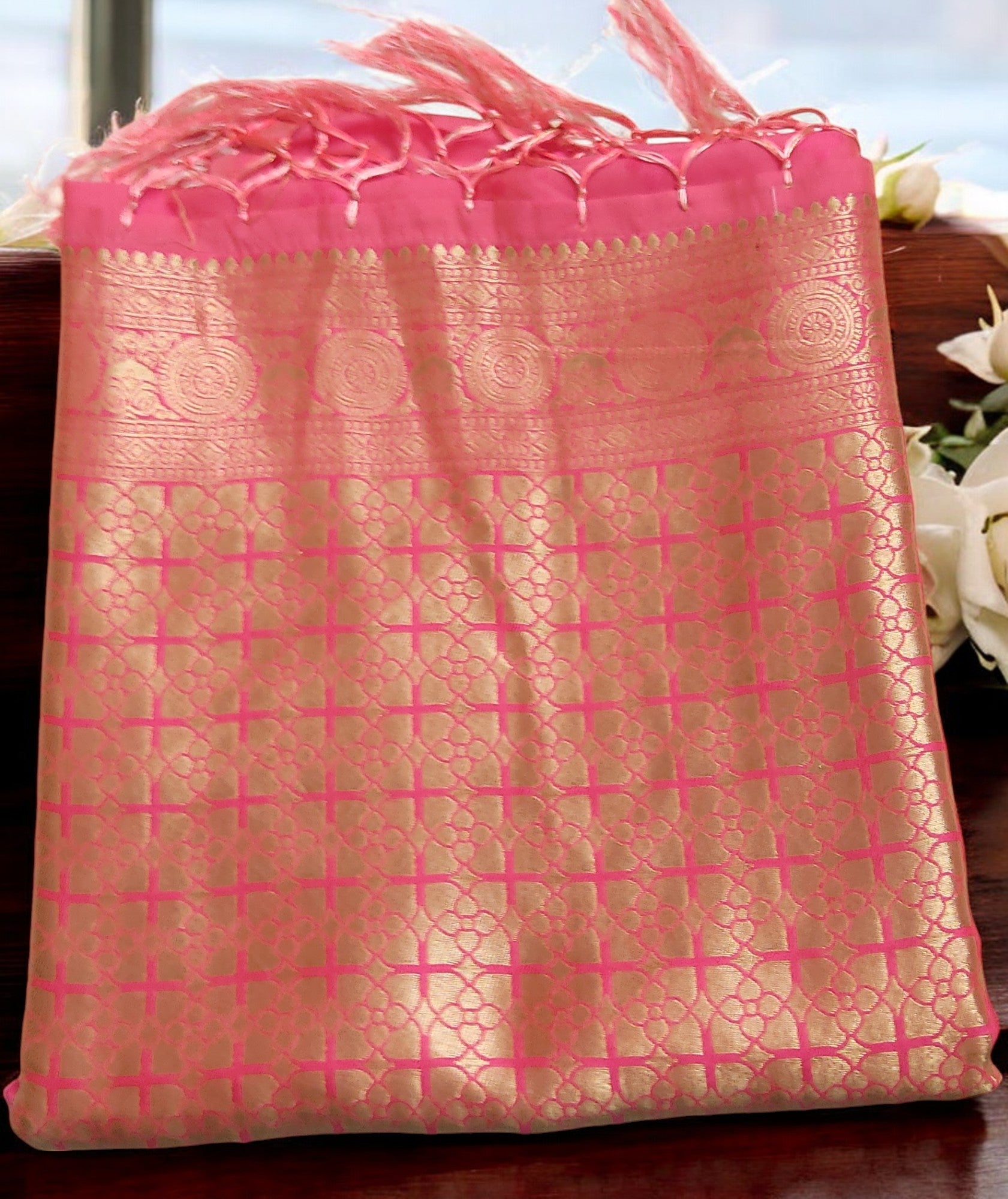 Linen-Cotton-Sarees