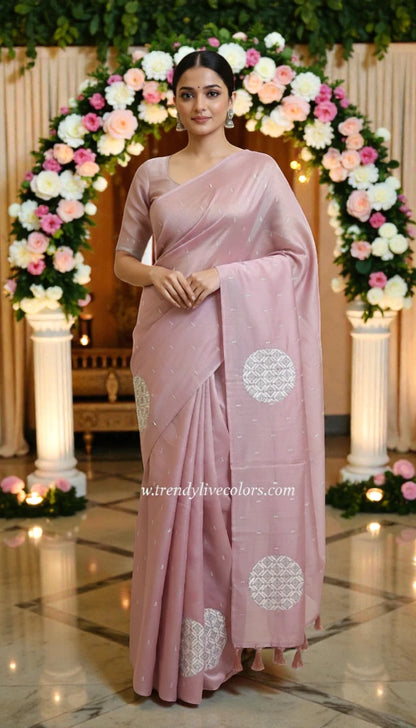Rosewood Art Silk Saree