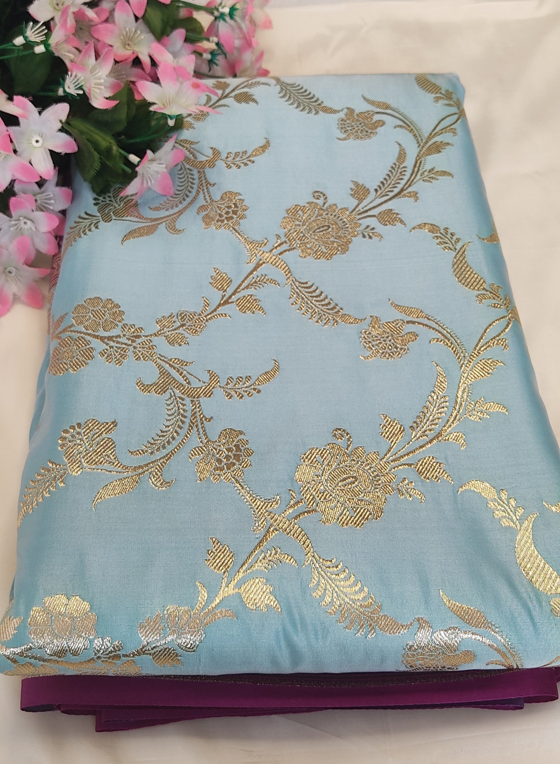 Katan Banarasi Silk Saree