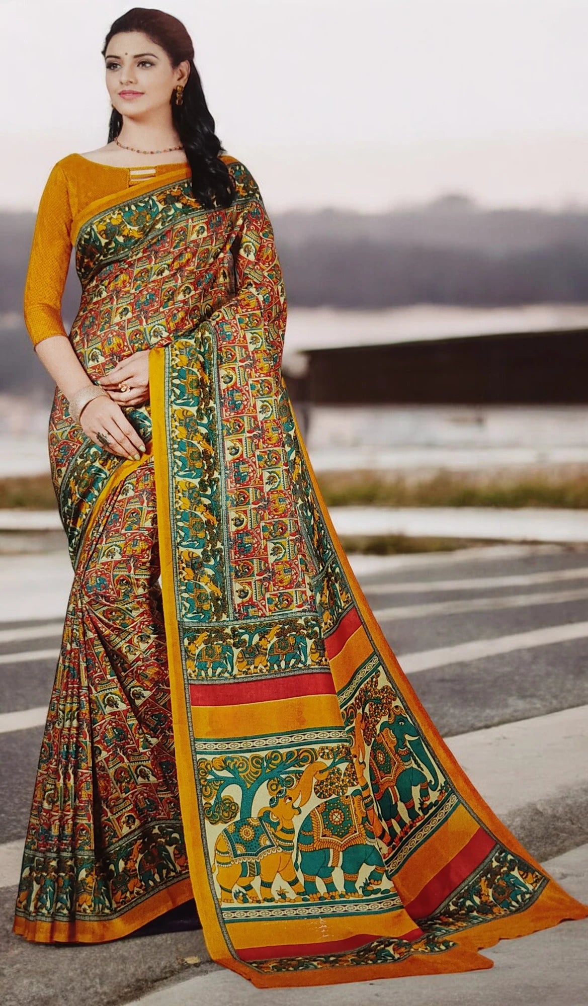 semi-silk-sarees