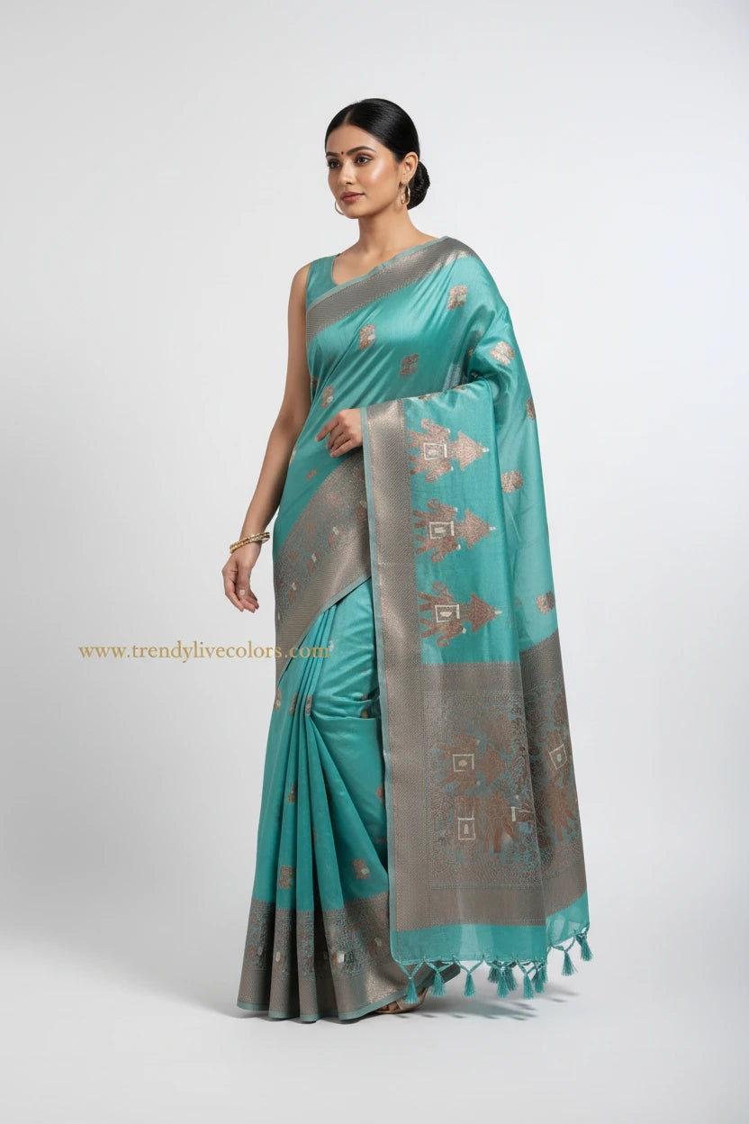 Organza saree