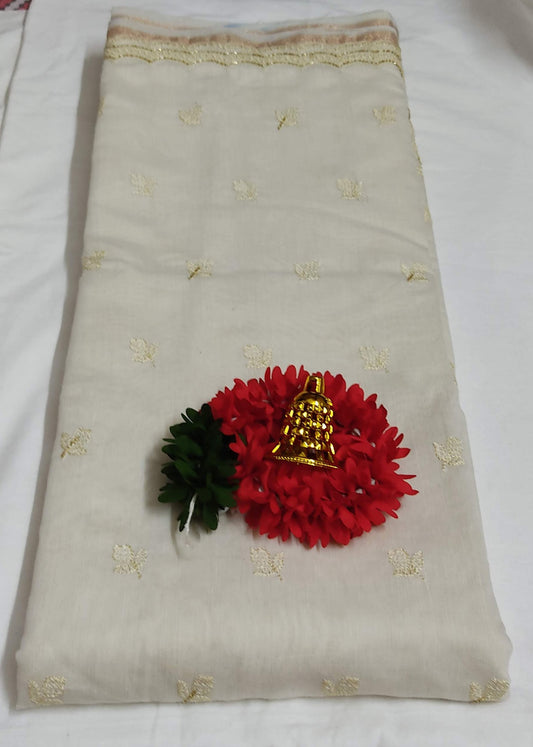 High-quality mercerized cotton sarees