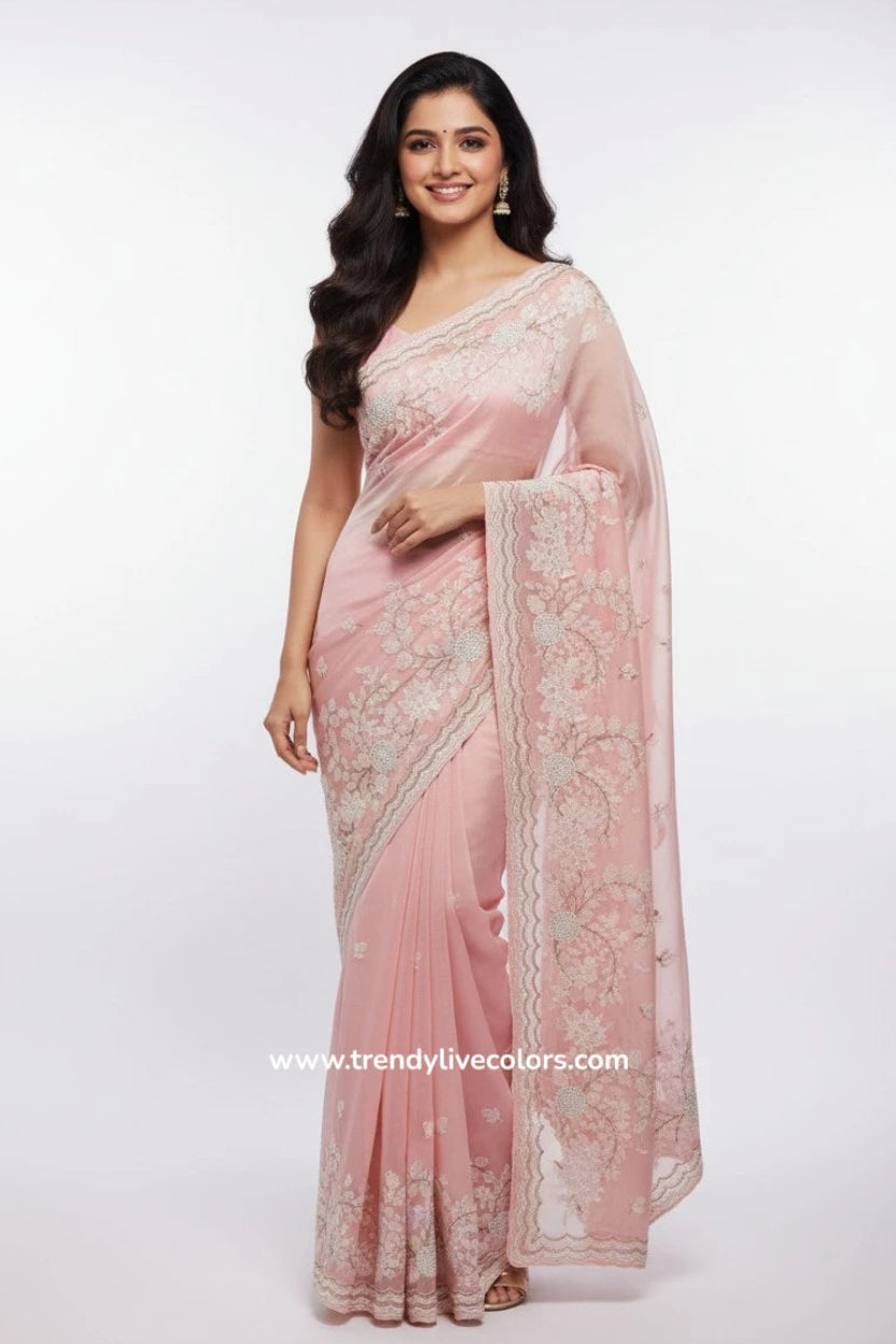 Mercerised Cotton Saree