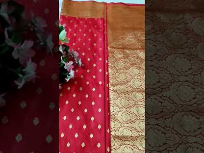 Red Banarasi Saree